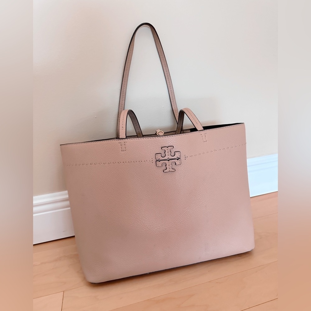 Tory Burch McGraw Large Leather Tote 42200672